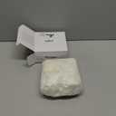 Juinte 4 Pcs 6 Inch Large Fur Pom Pom Balls for Hats Fluffy Faux Fur Pompom Balls with Snap Button for Hat Shoes Scarves Bag Charms DIY Crafts (White)