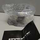 OVENTE 2-Tier Electric Food Steamer, 5 Quart Stainless Steel Stackable Steam Cooker with 400W Power, 60-Minute Timer & Auto Shut-Off, Dishwasher Safe, Healthy Vegetable & Seafood Steamer, Silver FS62S