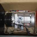 A-Premium AC Compressor with Clutch Compatible with Ford Explorer 2006-2010 4.6L, F150 2007-2008 4.2L & Mercury Mountaineer 2006-2010 4.6L, FS20 Style, 6-Groove Pulley, 113mm Pulley Diameter