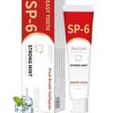 SP-6 Probiotics Whitening Toothpaste - SP 6 Formula with Super Small Pellet-6 Technology for Healthier Teeth & Fresh Breath, Ideal for Sensitive Teeth & Smokers Daily Use