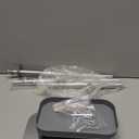 Kitsure Toilet Paper Holder Free Standing  Rustproof Metal Toilet Paper Stand for 4 Rolls with Anti-Slip Base and Shelf for Phone & Small Items, Bathroom Organizers and Storage, Large, Black (Large - 1 Pack)