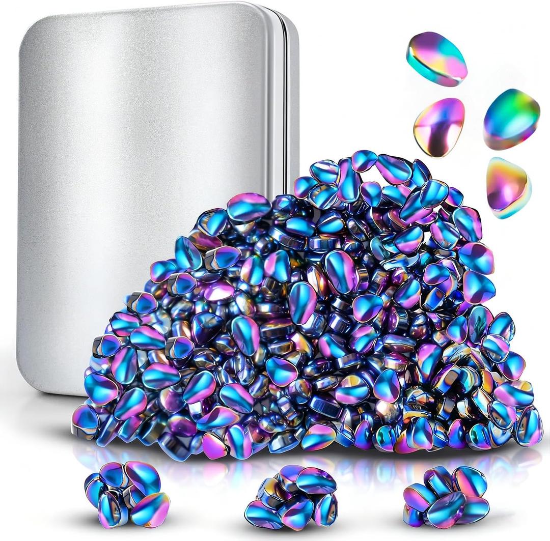 550 Pcs Ferrite Fidget Putty for Adults & Teens, Weak-Attraction Sensory Beads Anxiety Relief, Desk Gadgets for ADHD Autism, Stress Toys Office Fidgets Toys Gifts for Him Her