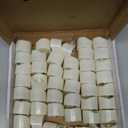 CANDLE IDEA 48 PCS LED Flameless Flickering Tea Lights Votive Candle Battery Operated/Electric Flicker LED Tealight Bulk Fake Candles for Halloween Christmas Wedding Party Decorations (Warm White) (48 PCS (1.2 inch, 200 Hours Long Lasting))