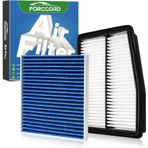 Cabin&Engine Air Filter for Santa Fe Hybrid 1.6L 2021-2026,Sonata Hybrid 2.0L 2020-2026, Tucson Hybrid 1.6L 2022-2026 Replacement HEPA Air Filter 97133L1000 28113L5100 Accessories
