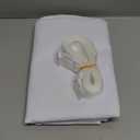 Twin to King Bed Converter, 91x 20in Cotton Breathable Extra Long Beds Bridge, 4 ABS Fixing Straps, Bed Gap Eliminator, 1.1lbs Beds Gap Filler Mattress Connector, Mattress Extender for Guests Couples