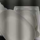 2 Tier Ceramic Fruit Bowl for Kitchen Counter, Tiered Fruit Basket for Countertop, Modern Multi Layer Fruit Display Stand for Party, Cute (Gold&White, Large)