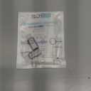 TechMatte Female USB C to Male Lightning Adapter 2 Pack 2.2A Charging Data Transfer, Compatible with iPhone 14, 13, 12, 11 Xs iPad iPod AirPods, Not for Audio Headphones/OTG Firewire Anti-Lost, Grey