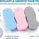 8 x 3D Magic Body Scrubber Exfoliator Bath Sponge, Super Soft Shower Exfoliating Dead Skin Remover for Adults, Children & Pregnant Women, Skin Friendly &Reusable for All Skin Types(Blue+Pink+Gray) 3 Pack