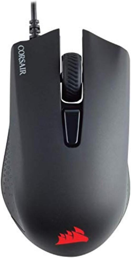 Corsair Harpoon PRO RGB Wired Lightweight FPS/MOBA Gaming Mouse  12,000 DPI  6 Programmable Buttons  iCUE Compatible  PC, Mac, PS5, PS4, Xbox  Black