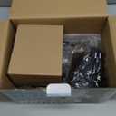 Ourokhome Rotary Cheese Grater Hand Crank, Kitchen Shredder Speed Mandolin Slicer Ice Shaver with Handle and Drum Blades for Cheese, Vegetable, Nuts, Chocolate, Potato, Carrot, 5 Blades, Black