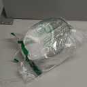 Large Bird Bath for Cage Parakeet Indoor, Parrot Bird Shower Budgie Bath with Pump Recirculating Filtration, Automatic Bird Water Dispenser, Cat Drinking Fountain for Pet (Clear)