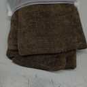 MIULEE Pack of 2 Couch Throw Pillow Covers 18x18 Inch Neutral Dark Brown Boho Accent Decorative Pillow Covers Soft Chenille Farmhouse Cushion Covers for Home Decor Bed Sofa Living Room