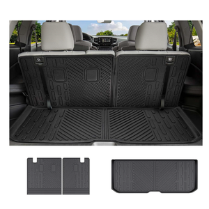 HUYINPJ Cargo Mat Compatible with 2016-2025 Honda Pilot Cargo Liner Backrest Liner Seatback Protector for 2024 Honda Pilot Accessories(16-25 Pilot)