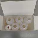 5Pcs Squeeze Bottles, 4 Oz Plastic Condiment Squeeze Bottles with Red Twist Top Cap, Empty Squeeze Bottles for Sauces, Ketchup, Mustard, Syrup, Oil, Dressings, Travel, Lab, and Crafts