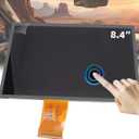 Dasbecan Uconnect 8.4" Navigation LCD Touch Screen 4C UAQ Nav Radio Compatible with Dodge RAM Jeep Chrysler 2017-2022 LA084X01(SL)(02) (Digitizer Included)