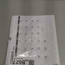 GuassLee Wall Calendar 2026, 12 Month Wall Calendar 2026 Vertical Runs From Jan 2026 to Dec 2026, 26"x12" Large Monthly Planner Wall with Big Numbers for Home Office Planning & Scheduling