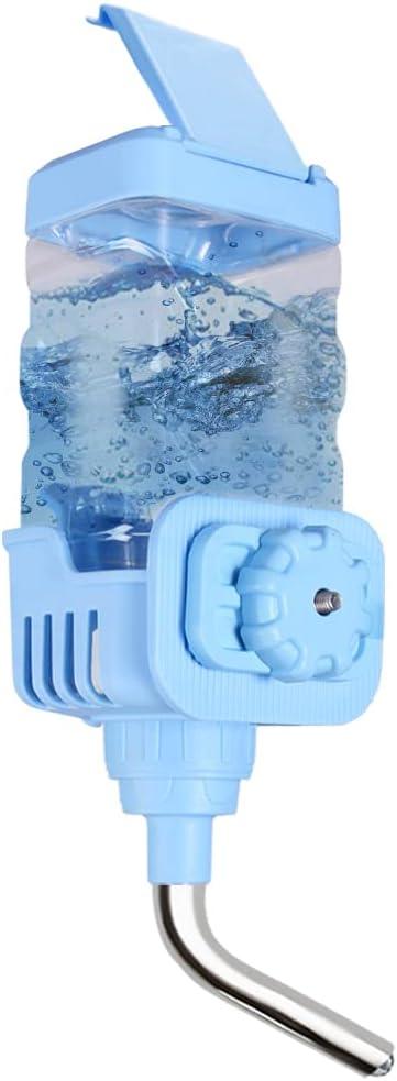 Vannon Small Animal Water Dispenser for Cage, 25oz Auto Feeding Crate Water Bottle for Rabbit, Chinchilla, Ferret, Guinea Pig, Squirrel, Hedgehog, Pet Nozzle Diameter: 10mm, BPA Free, Blue Vannon Small Animal Water Dispenser for Cage, 25oz Auto Feeding Crate Water Bottle for Rabbit, Chinchilla, Ferret, Guinea Pig, Squirrel, Hedgehog, Pet Nozzle Diameter: 10mm, BPA Free, Blue