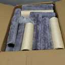 Yaheetech Large Multi-Level Cat Tree, 63 Inches Tall with Sisal-Covered Scratching Posts, Condo, Hammock, Dangling Ball, and Extended Platform for Cats to Play and Sleep (Dark Gray)