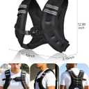 Henkelion Weighted Vest Weight Vest for Men Women Kids Weights Included, Body Weight Vests Adjustable for Running, Training Workout, Jogging, Walking