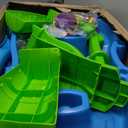 Step2 Rain Showers Splash Pond Water Table, Kids Water and Sand Activity Sensory Playset, Summer Outdoor Toys, 13 Piece Water Toy Accessories, For Toddlers 1.5+ Years Old, Blue & Green