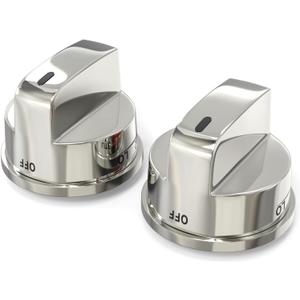 2PCS EBZ37189609 Oven Range Knob Replacement Compatible with LG LRG30355ST LRG30357ST LRG30855ST, Replaces AP4450343 1463914 AH3534128