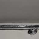 No-Twist Shower Curtain Rod by EZFurni, 4282 Inch Heavy Duty Tension Rod with Lock-In Stability, No Drill, Spring-Loaded Non-Slip Secure Hold for Bathroom, Window, Closet, 1.26" Diameter, Black