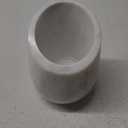 Gusto Nostro Marble Liquor Chiller Bucket - 750ml Liquor Bottle Cooler and Champagne Chiller for Party, Kitchen, Bar Cart Decor to Chill & Keep Bottles Cold with Unique Liquor Lovers Gift Box (White)