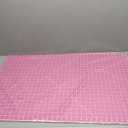 US Art Supply 24" x 36" PINK/BLUE Professional Self Healing 5-Ply Double Sided Durable Non-Slip Cutting Mat Great for Scrapbooking, Quilting Sewing (35"L x 23.1"W)