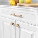 Asidrama 10 Pack 3 Inch(76mm) Champagne Copper Cabinet pulls Kitchen Cabinet Handles, Cabinet Pulls Kitchen Cabinet Hardware for Cupboard Drawer Pulls