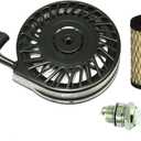 590472 Recoil Starter Assembly for Tecumseh 590732A 590737 590739 590763 590785 590787 590694 590707 for Toro Craftsman with 35066 Air Filter