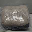 Basic Beyond Chair Cushions for Dining Chairs 4 Pack, Dining Seat Cushions with Ties and Non Slip Backing, 15.5 x 15.5 inches Tufted Kitchen Chair Pads (Khaki)