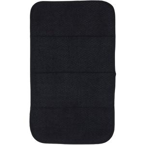 All-Clad Premium Reversible Dish Drying Mat for Kitchen: 16" x 28" Ultra-Absorbent, Long-Lasting, No Condensation, and Oversized for Large Pots and Pans - 1 Pack, Black