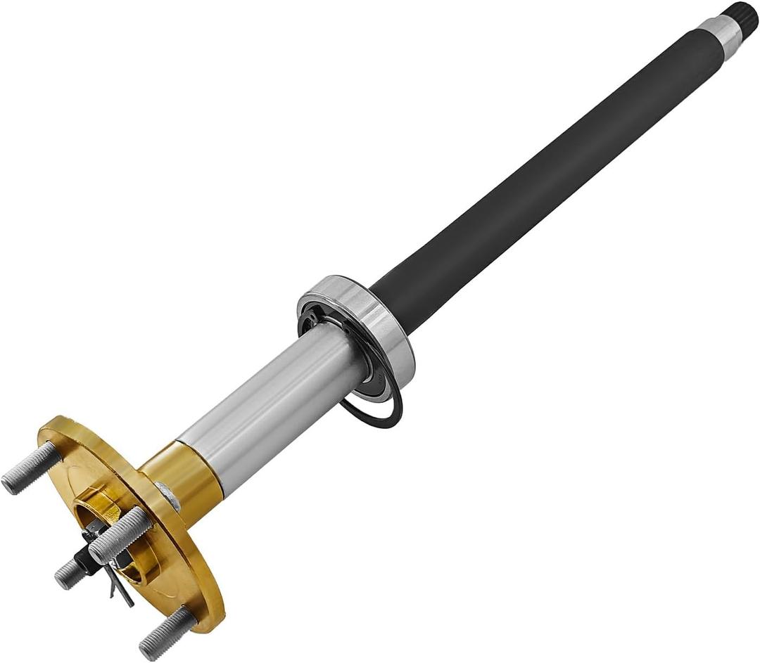 JW2-G6510-01 Rear Axle Assembly Compatible with 2007-2016 Yamaha G29 Electric Golf Cart Replace# JW2-G6510-00, JW2G651000, JW2G651001(Right Passenger Side)