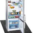 Refrigerator Floor Mat, Absorbent/Waterproof, Protects Floor, Non-Slip Backing, Multifunctional Home Appliance Mat (36 x 36 inch)