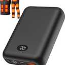 16000mAh Heated Vest Battery Pack Compatible with ORORO and Venustas, 7.4V Battery Pack for Heated Vest with 2 Adapter Cable, Power Bank for Heated Vest, Jacket, Pants(No for 5V Heated Devices)