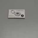 2 Pack IPX8 Waterproof Compatible with AirTag Keychain Holder Case, Lightweight, Anti-Scratch, Easy Installation, Soft Full-Body Shockproof for Luggage, Key Ring, Dog Collar, Belt Key Clip (Black/Clear)