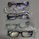 Gaoye 5.5 Professional Reading Glasses for All Day - Computer Readers with Blue Light Protection - Value Pack (A1-5 Pack Mix Color)