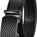 CHAOREN Mens Belt Leather Ratchet Belt - Customizable Fit, Effortless Style (35mm)