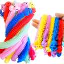 24 Pack Easter Stretchy Strings Sensory Toys Pack with Rabbit Chick Great for Kids Girls Boys Easter Basket Stuffers Eggs Fillers Gifts Party Favors (Easter)