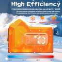 Electric Cooling House for Cat Heated Cat Bed & Cooling Cat Cave - Air-Conditioned Cat House with Smart Thermostat, Season Hot Summers & Cold Winters, Easy to Clean & Portable