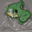 Kid's Insulated Dinosaur-Shaped Lunch Box w Strap- Keeps Food Hot or Cold For Hours- Reusable Bag Fits Ice Packs, Bento Containers, Thermoses Easily- Make Back to School Lunches Fun for Boys & Girls