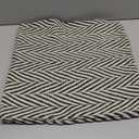 vctops Boho Throw Pillow Cover Black and White Knitted Woven Pillow Cushion Cover Arrow Knit Decoration Square Pillowcase for Sofa Couch Bedroom Living Room - 20"x20"