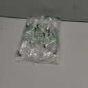 LED S14 Low Voltage (DC 3V) Replacement Bulbs with E26 Base for Outdoor Solar String Lights, 15 Pack, Clear