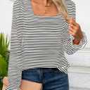 ZESICA Women's Square Neck Tops Puff Long Sleeve Shirts Fall Fashion 2026 Clothes (XL)