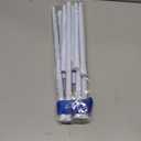 MEXAU 6PCS Small Tension Curtain Rod 27 to 38 Inch,Black Short Curtain Rods No Drilling,Loaded Expandable Spring Curtain Rods for Windows Kitchen,Closet,Cupboard,Door,Bookshelf