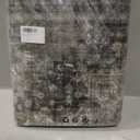 GENIMO 2'6"x10' Washable Runner Rug Non Slip for Hallway, Charcoal Gray