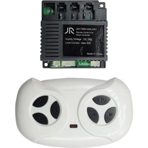 2.4G Bluetooth Remote Control and JR1746N-40A-24V Receiver Control Box Mother Board for Kids Powered Wheels Children Electric Ride On Cars Replacement Parts