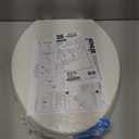 KOHLER 20110-96 Brevia, Slow Close Toilet Seat, Elongated Toilet Seat, Grip-Tight Bumpers Quick-Attach Hardware, Biscuit