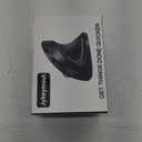 Bluetooth and 2.4G (2-in-1) Rechargeable Wireless Mouse, Ergonomic Vertical Design, 1000/1200/1600 DPI, 6 Silent Buttons, for Laptop, Computer, PC, MacBook, Chromebook-Black