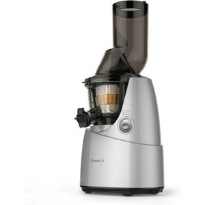 Kuvings Whole Slow Juicer B6000S - Higher Nutrients and Vitamins, BPA-Free Components, Easy to Clean, Ultra Efficient 240W, 60RPMs, Includes Blank Strainer-Silver 17.5" X 10.06" X 14"